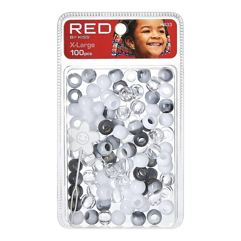 Red by Kiss X - Large Hair Beads 100pcs - Beauty Exchange Beauty Supply