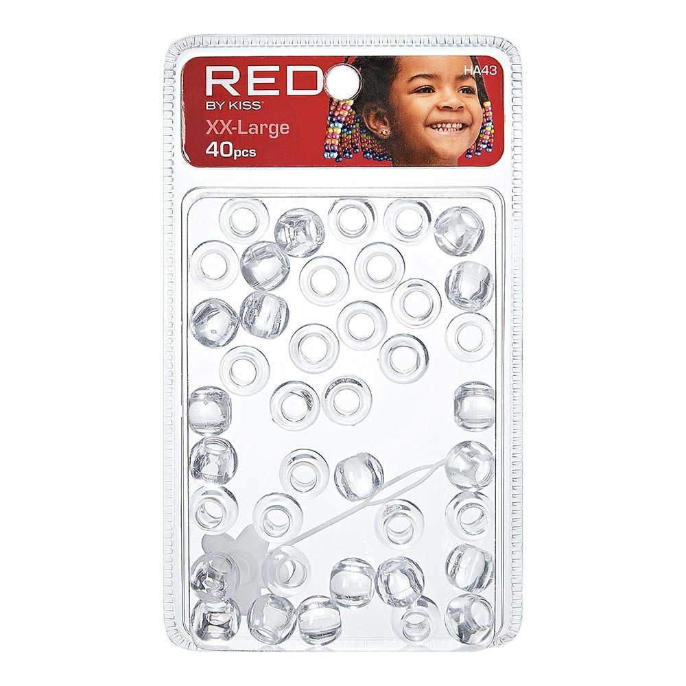 Red by Kiss XX - Large Hair Beads 40pcs - Beauty Exchange Beauty Supply