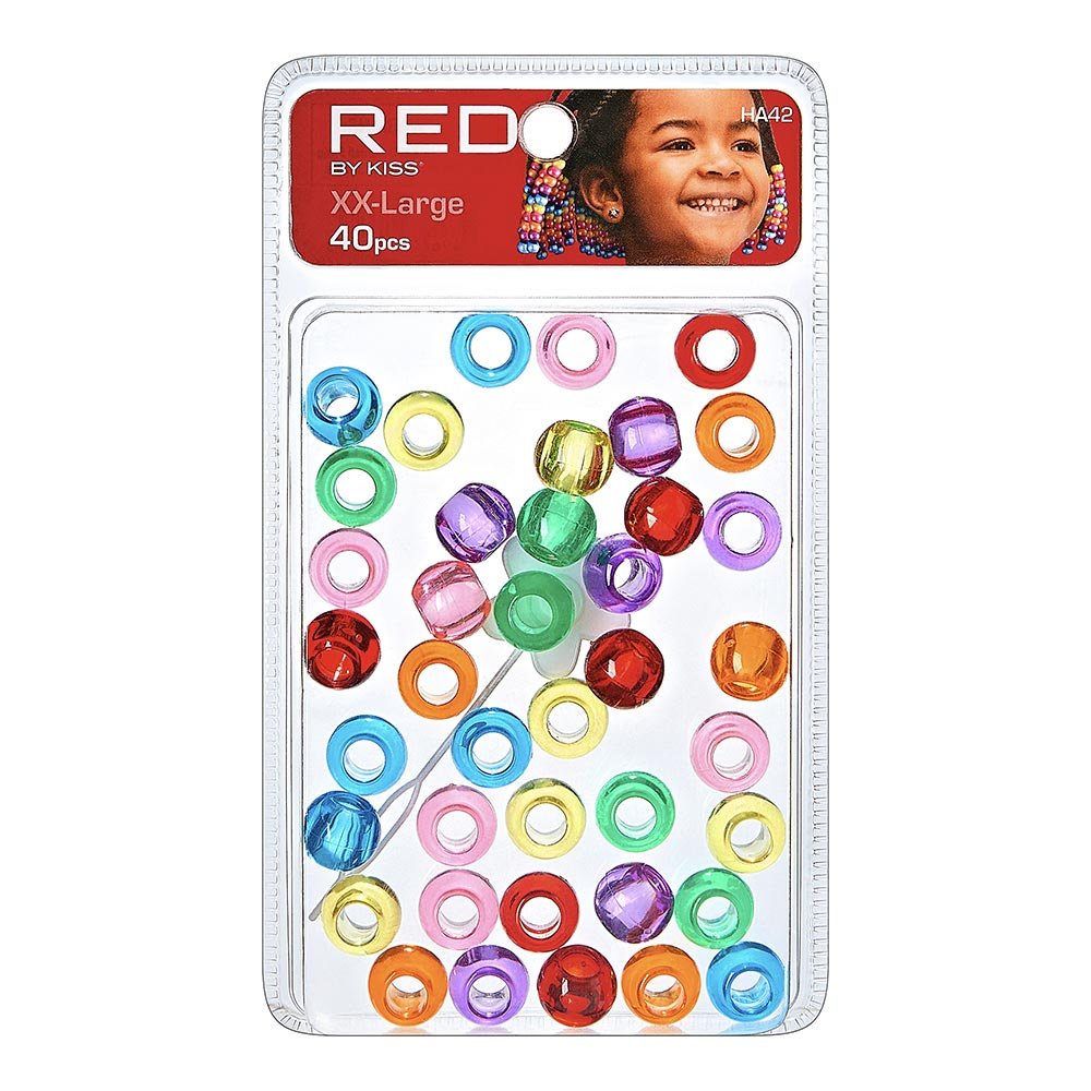 Red by Kiss XX - Large Hair Beads 40pcs - Beauty Exchange Beauty Supply