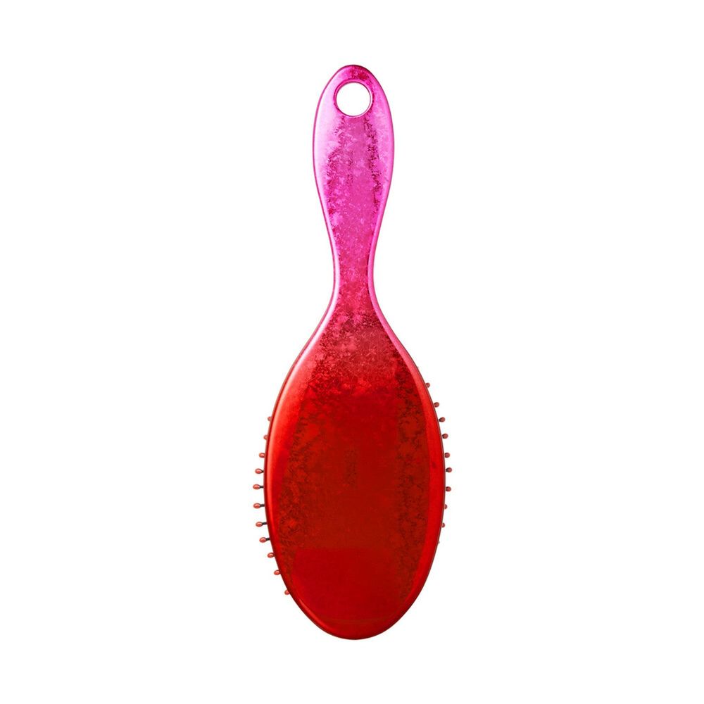Red Crushed Jewel Hair Brush – Oval & Square HH243–HH246 - Beauty Exchange Beauty Supply