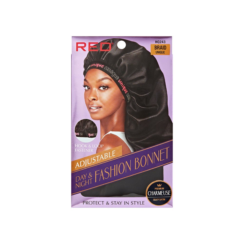 RED Day & Night Fashion Bonnet – XL & Braid HQ240–HQ245 - Beauty Exchange Beauty Supply