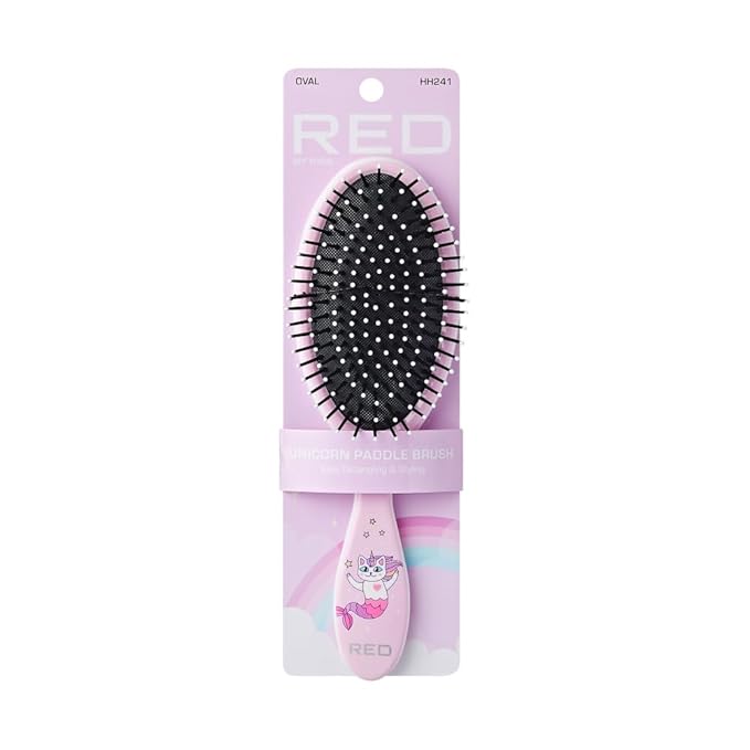 RED Detangler Hair Brush – Kids & Everyday Use - Beauty Exchange Beauty Supply