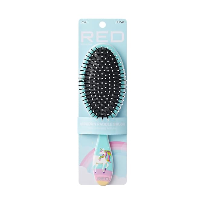 RED Detangler Hair Brush – Kids & Everyday Use - Beauty Exchange Beauty Supply
