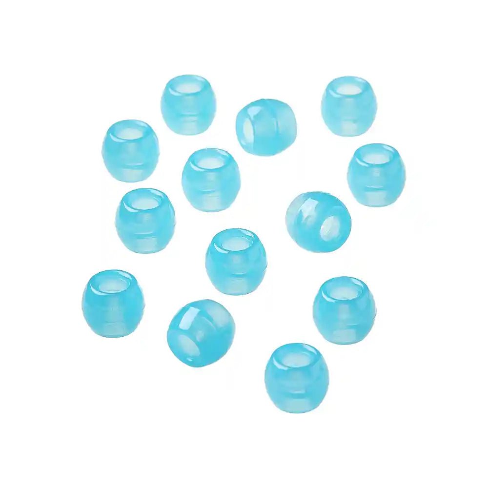 RED GID Beads – Glow - in - the - Dark Styling Beads | Pink, White, Blue - Beauty Exchange Beauty Supply