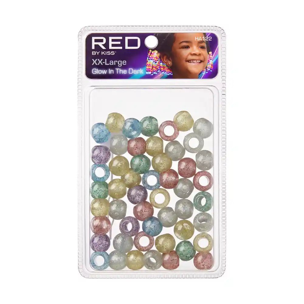 RED GID Hair Beads โ Color Assorted, Large to XX - Large - Beauty Exchange Beauty Supply