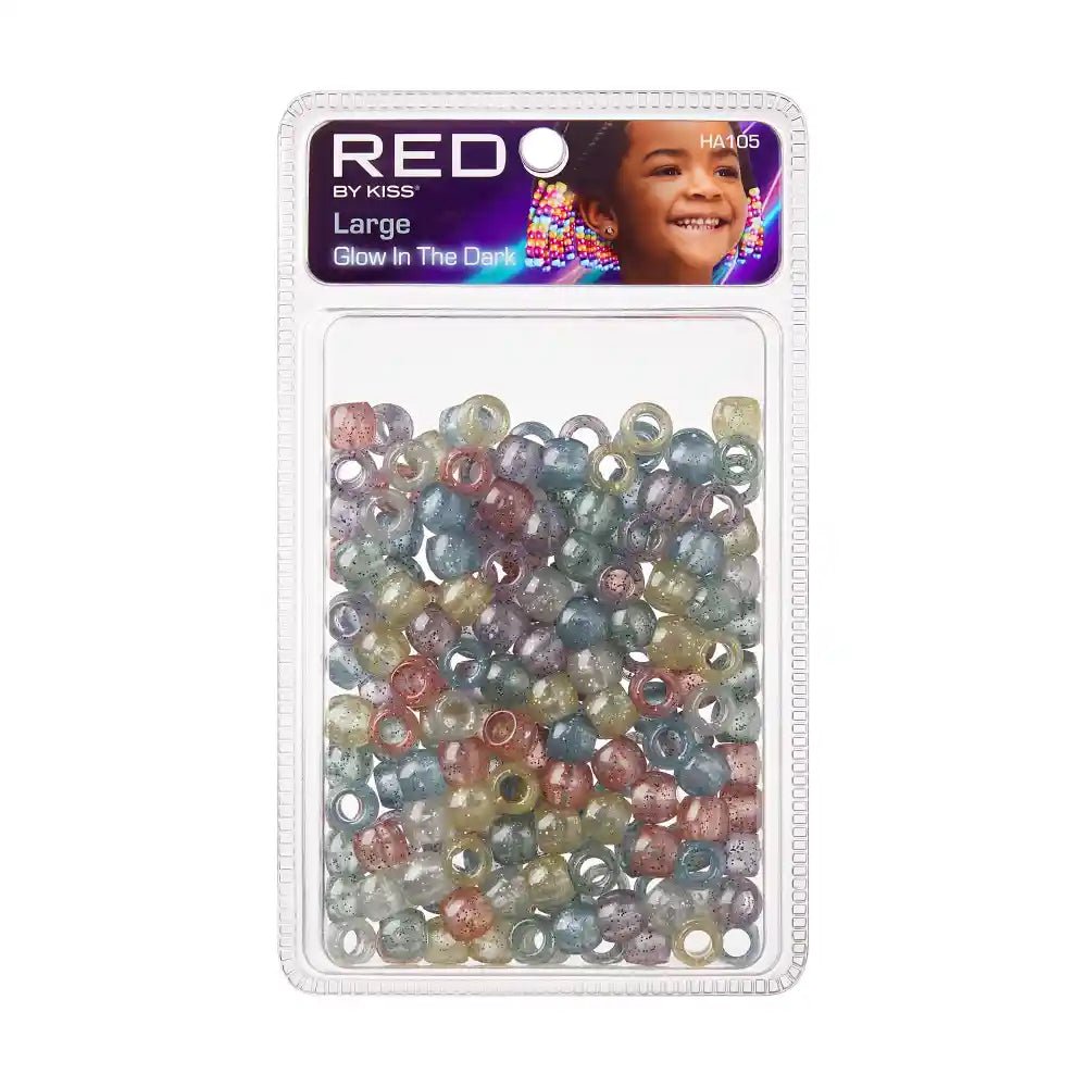 RED GID Hair Beads โ Color Assorted, Large to XX - Large - Beauty Exchange Beauty Supply
