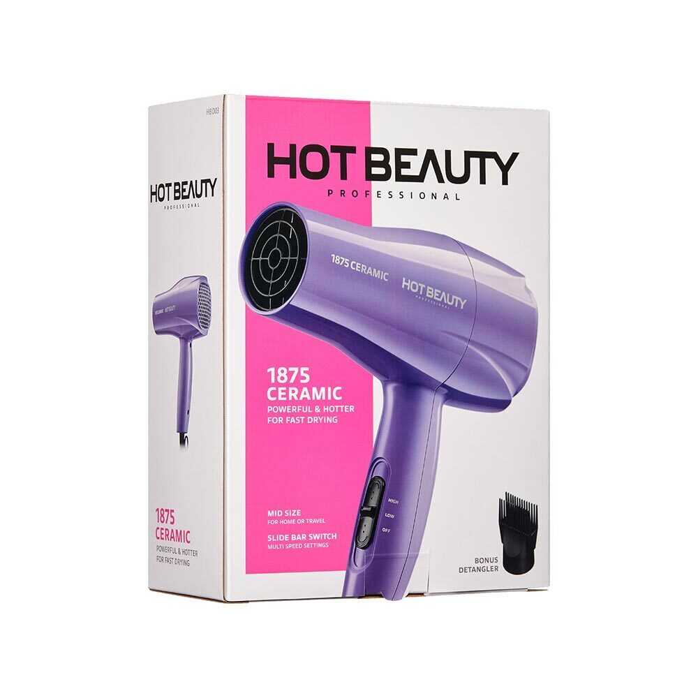 Red Hot Beauty Powerful Ceramic Styling Dryer - Beauty Exchange Beauty Supply