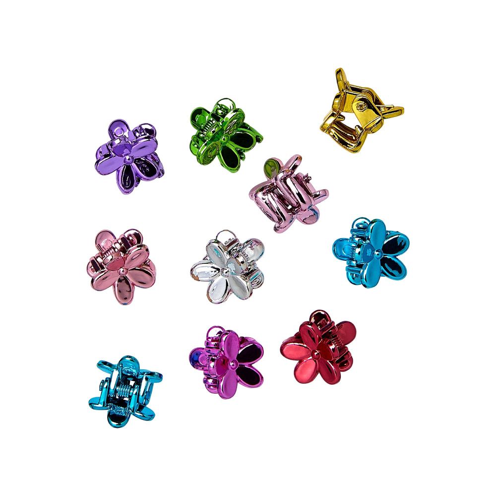 RED Kids Chrome Claw Hair Clips – (18pc & 30pc Sets) - Beauty Exchange Beauty Supply