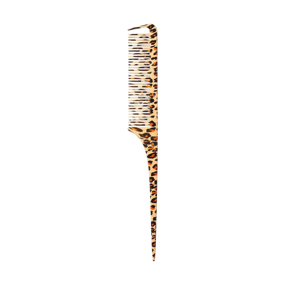 RED Leopard Parting Rat Tail Comb – HM05 - Beauty Exchange Beauty Supply