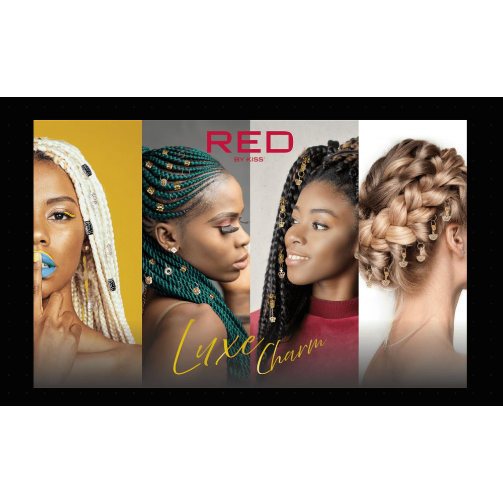 RED Luxury Hair Braid Charm – Assorted Styles HZ85–HZ95 - Beauty Exchange Beauty Supply