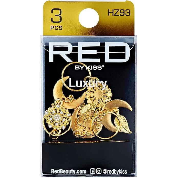 RED Luxury Hair Braid Charm – Assorted Styles HZ85–HZ95 - Beauty Exchange Beauty Supply