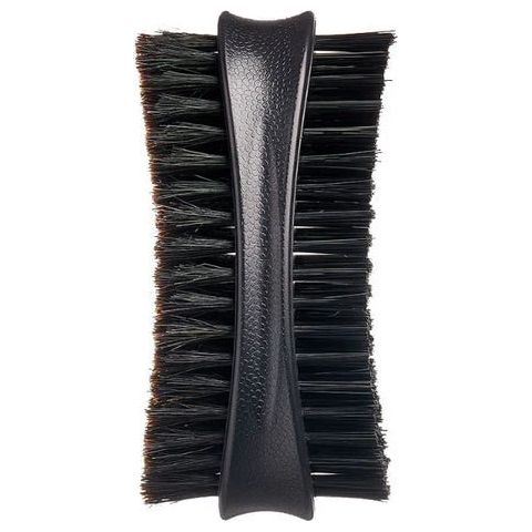 RED Premium Dual Sided Pocket Wave Palm Brush with Case BR34 ā Compact & Portable for Defined Waves - Beauty Exchange Beauty Supply