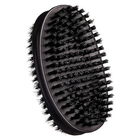 RED Premium Dual Sided Pocket Wave Palm Brush with Case BR34 ā Compact & Portable for Defined Waves - Beauty Exchange Beauty Supply