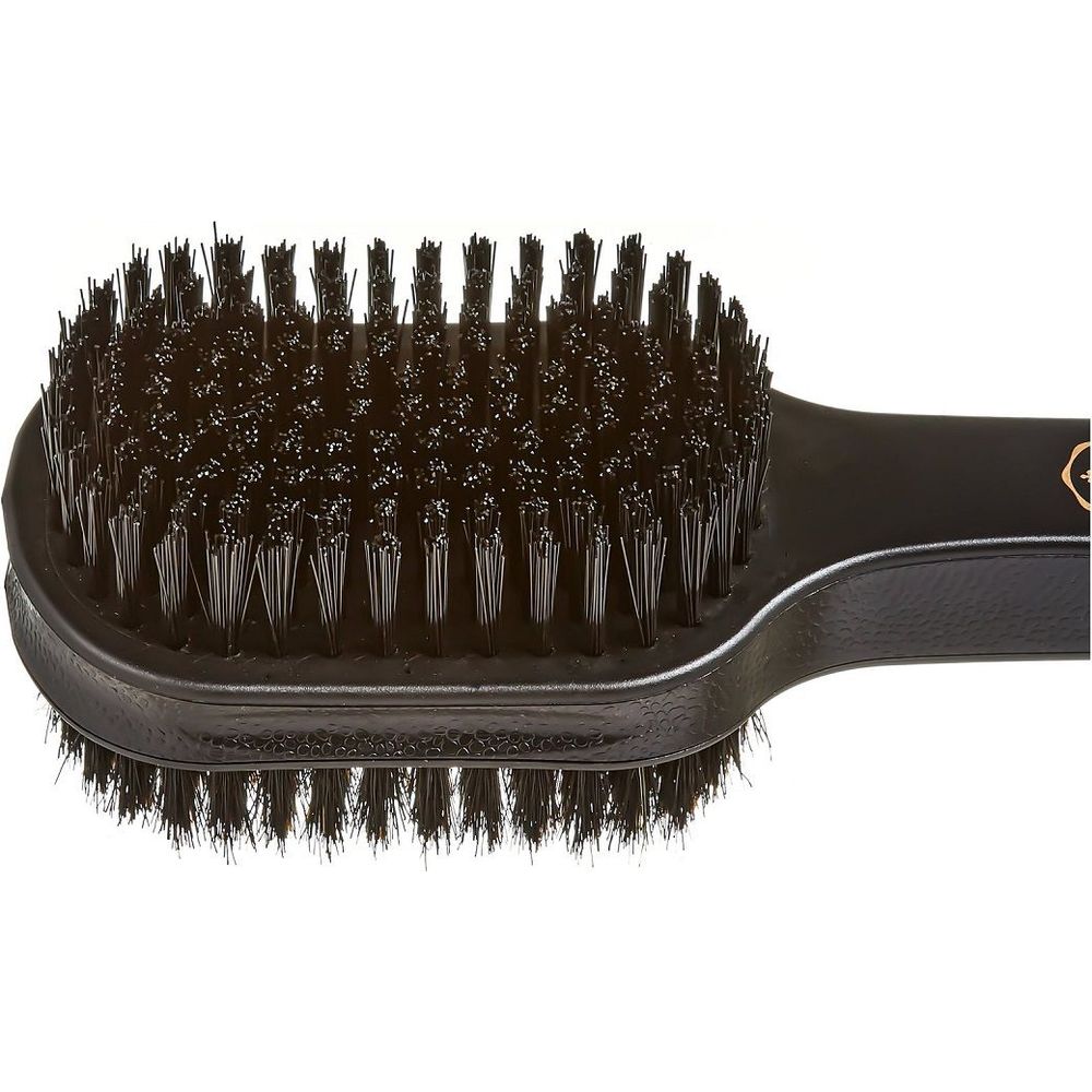 RED Premium Dual Sided Pocket Wave Palm Brush with Case BR35 – Travel - Friendly Brush for Sharp 360 Waves - Beauty Exchange Beauty Supply