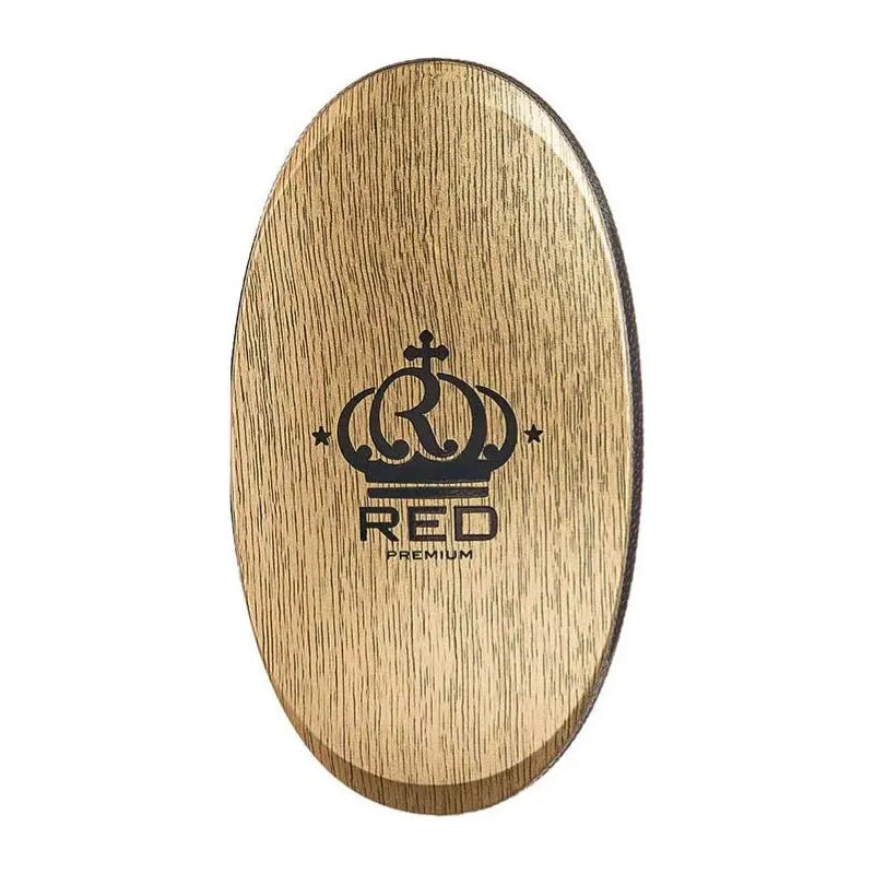 RED Premium Metallic Boar Brush – 2 Bristles in 1 BR08 for Defined 360 Waves - Beauty Exchange Beauty Supply