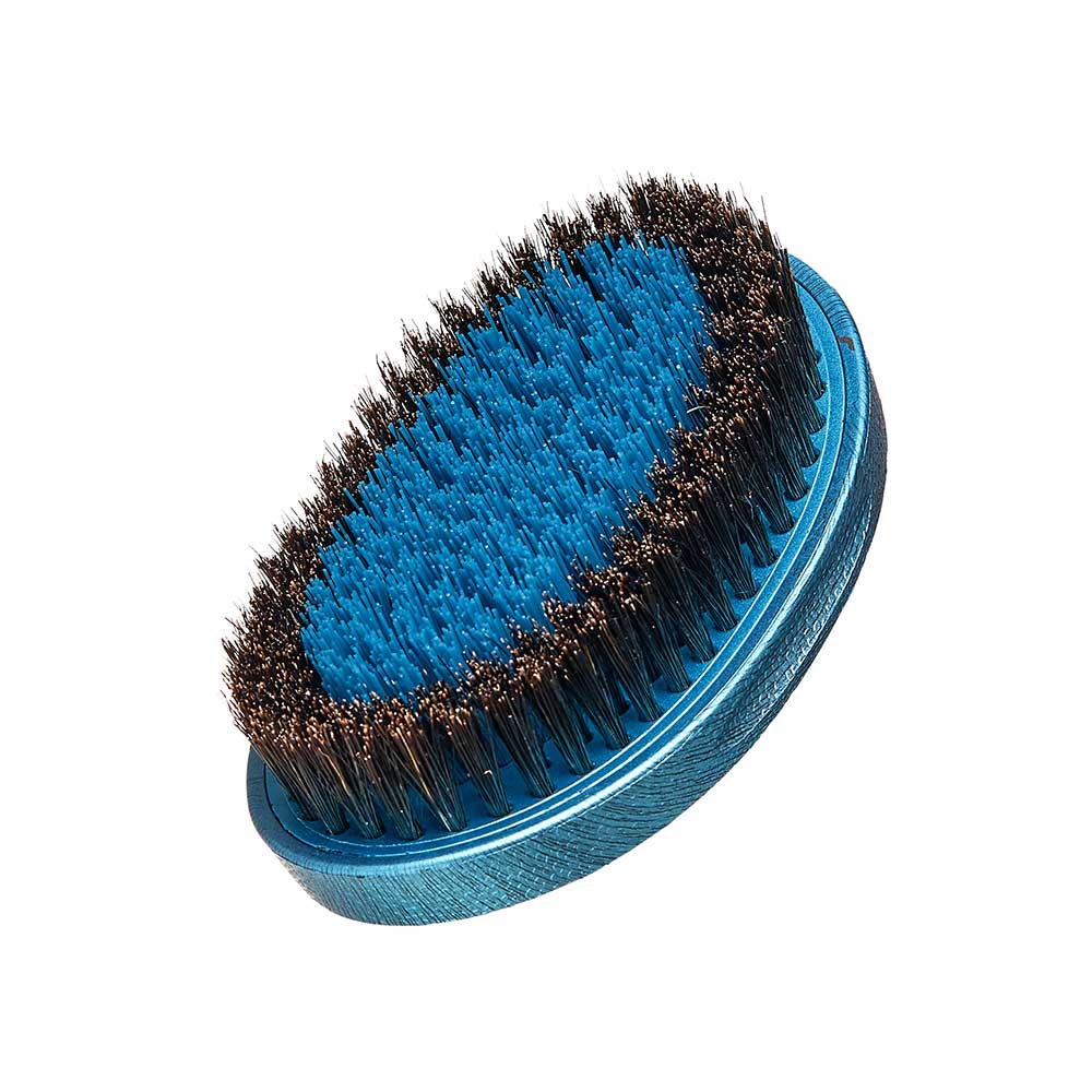 RED Premium Metallic Boar Brush โ 2 Bristles in 1 BR12 for Ultimate Wave Definition - Beauty Exchange Beauty Supply