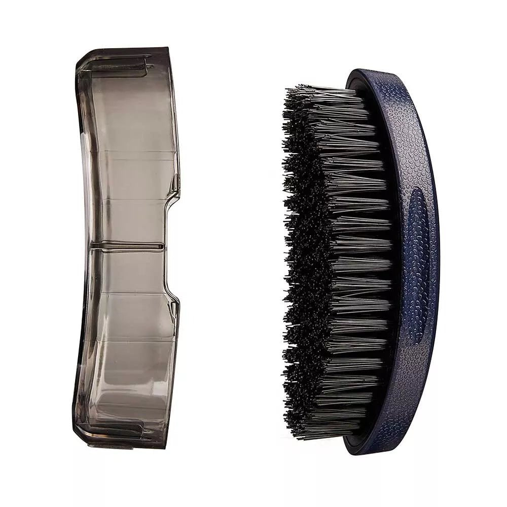 RED Premium Pocket Wave X Bow Wow Curved Bristle Brush BR33 – Portable Design for Precise Wave Definition - Beauty Exchange Beauty Supply