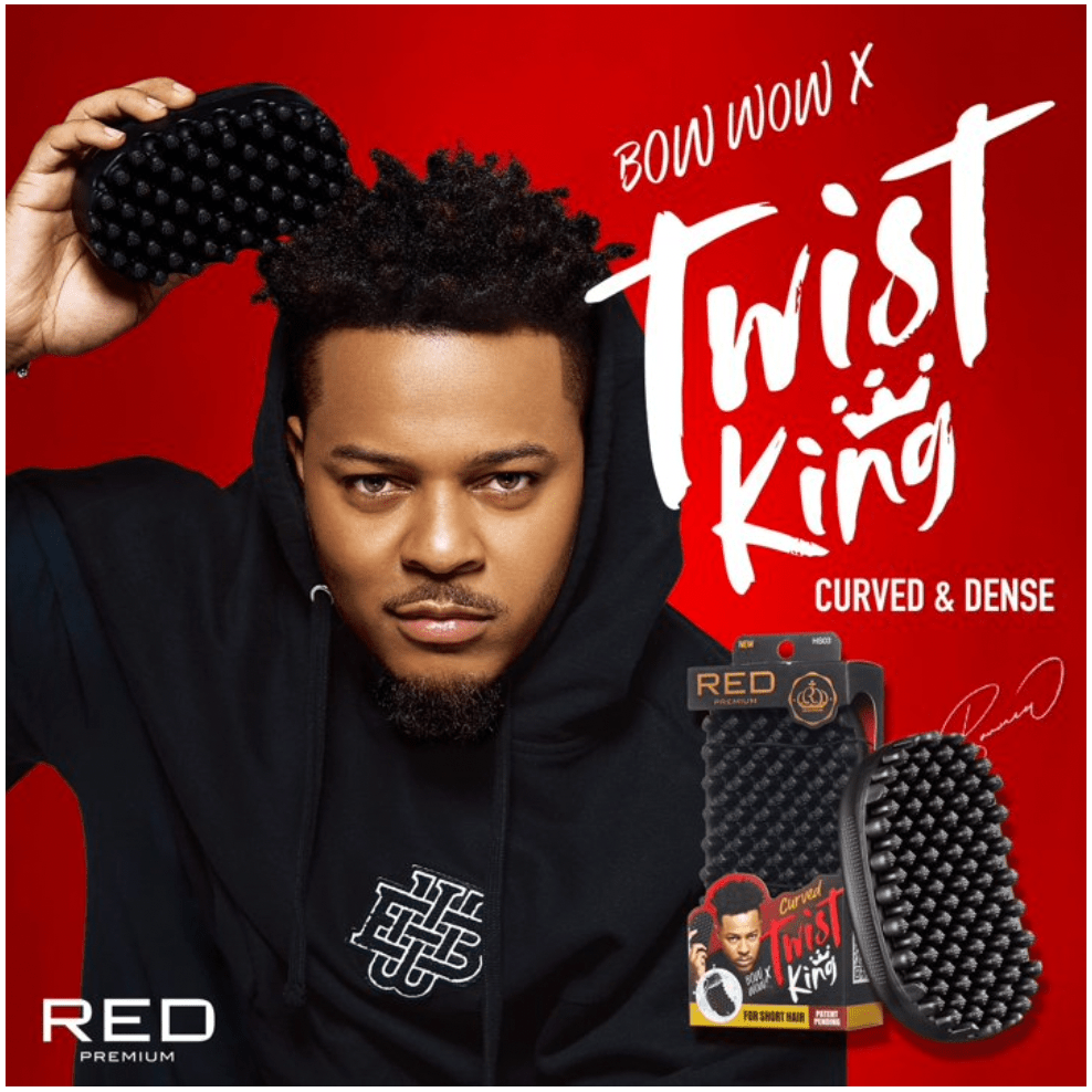 RED Premium Twist King for Short Hair HS03 – Ultimate Twist & Curl Styler Comb Brush for Defined Curls and Coils - Beauty Exchange Beauty Supply