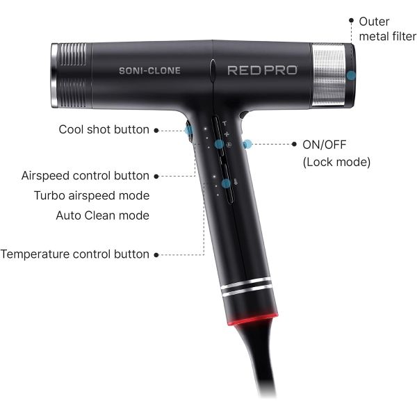 RED PRO BLDC Hair Dryer โ BLDC01 - Beauty Exchange Beauty Supply