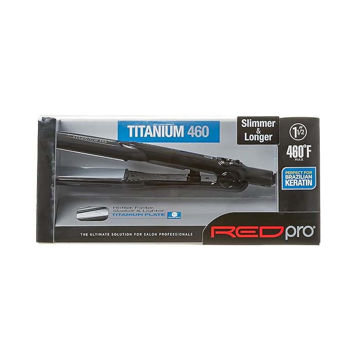 Red Pro Titanium Flat Iron 1"/5 FIP150U - Beauty Exchange Beauty Supply