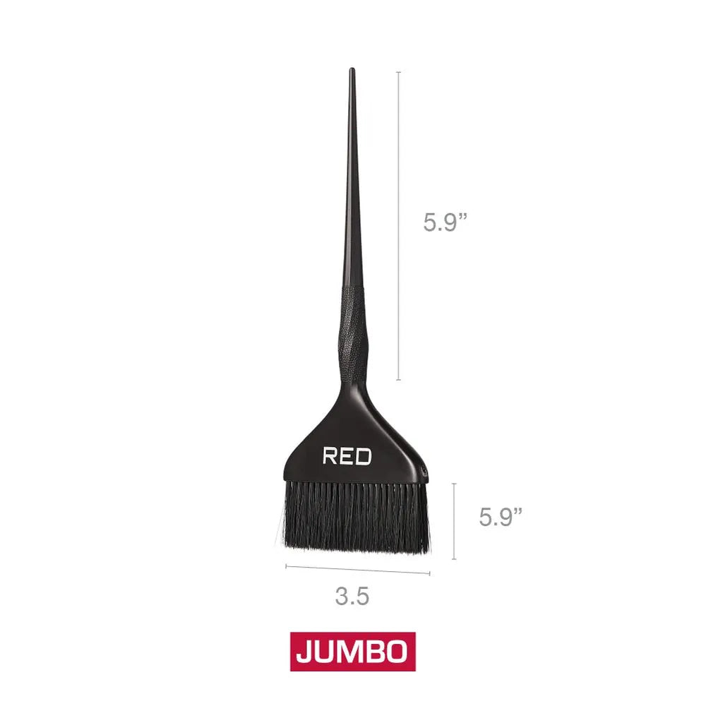 Red Professional Dual Tapered Dye Brush Jumbo - Beauty Exchange Beauty Supply