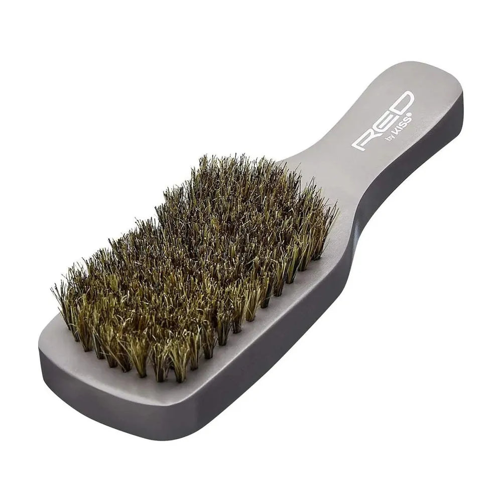 Red Professional Soft Curved Brush BSH BOR15 - Beauty Exchange Beauty Supply