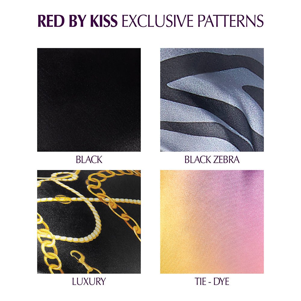 RED Silky Pre Tied Glam Wrap - Beauty Exchange Beauty Supply