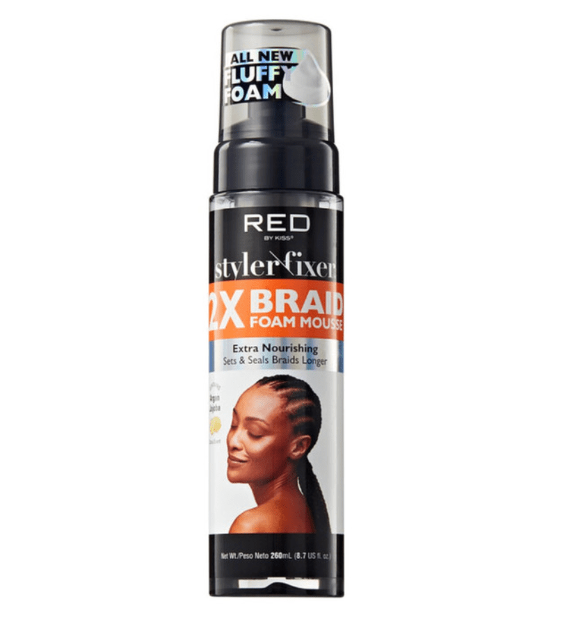 RED Styler Fixer Braid Foam Mousse – 8.7oz - Beauty Exchange Beauty Supply