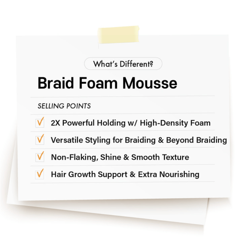 RED Styler Fixer Braid Foam Mousse – 8.7oz - Beauty Exchange Beauty Supply