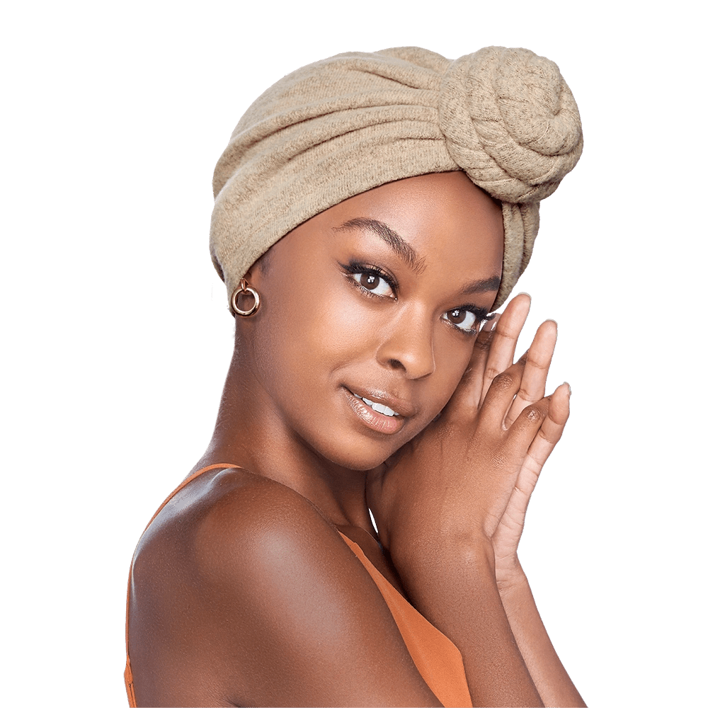 RED Sweater Knit Turban โ HQ411โHQ414 - Beauty Exchange Beauty Supply