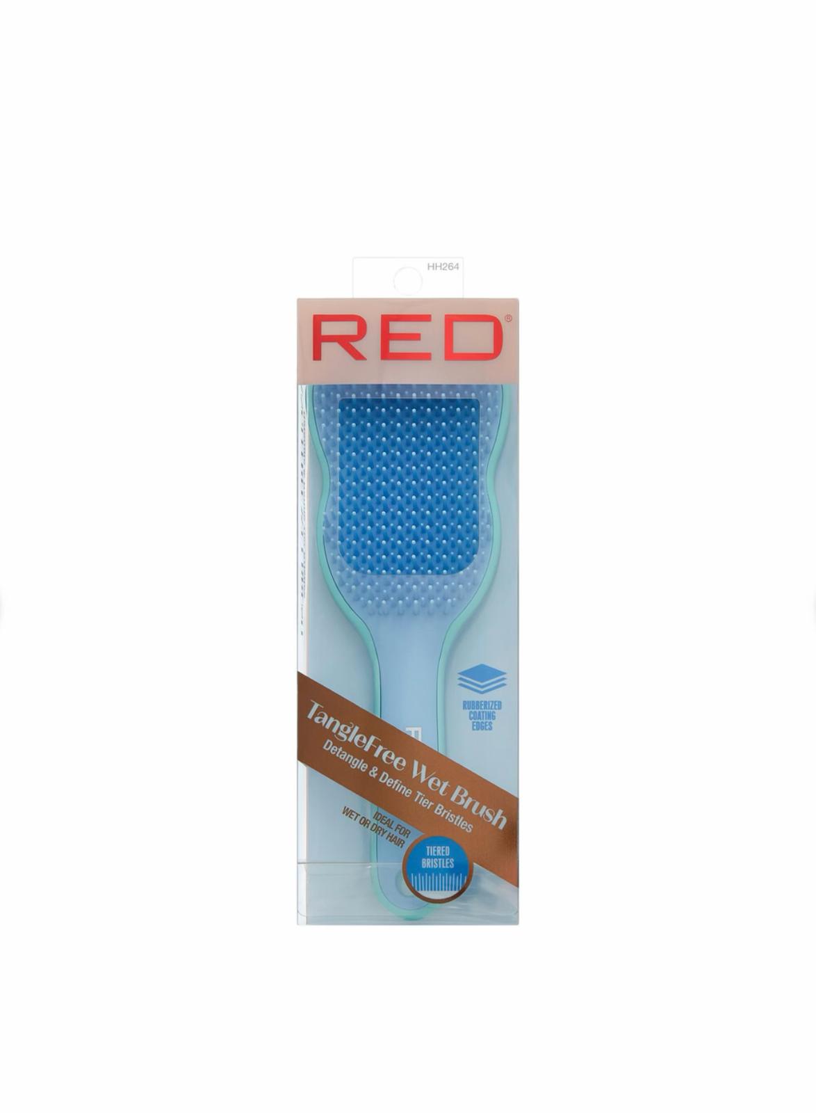 RED Tangle Free Wet Brush Detangling โ 1 Brush - Beauty Exchange Beauty Supply