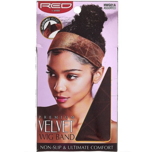 Red Velvet Wig Band Assorted Colors - Beauty Exchange Beauty Supply