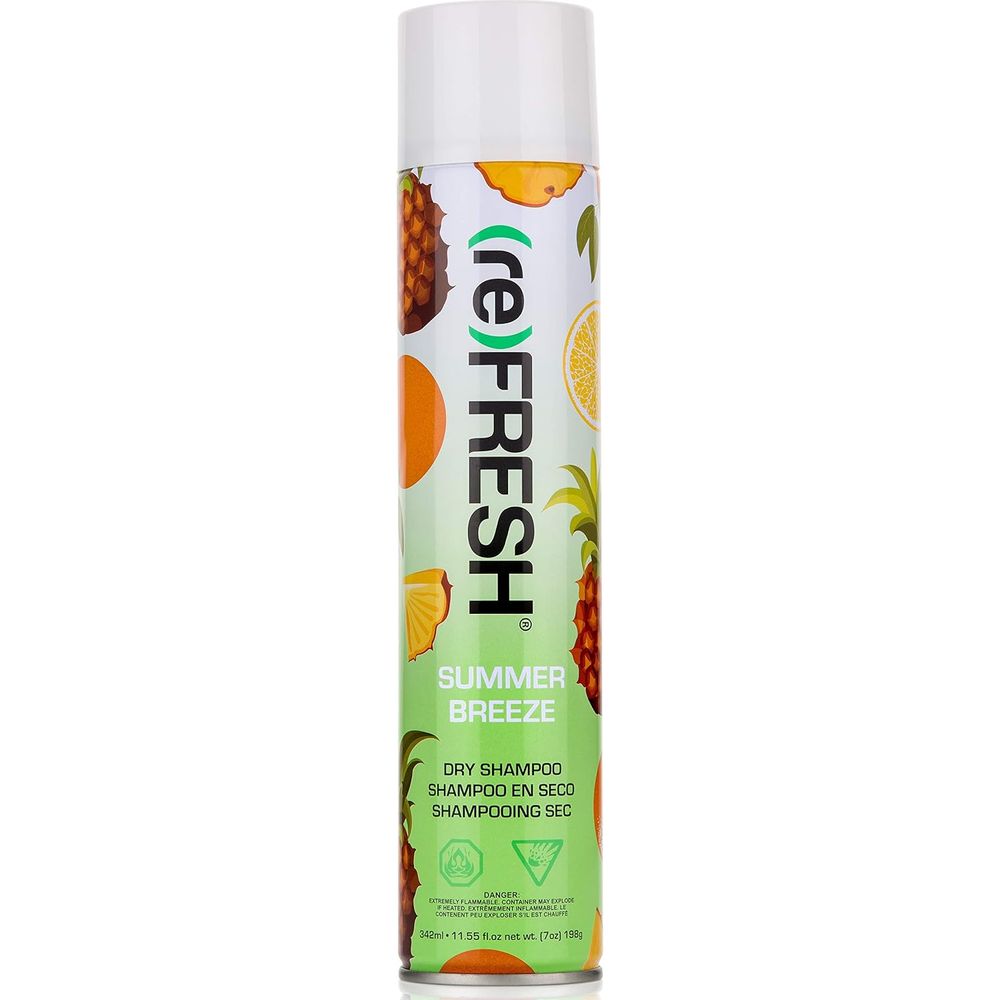 Refresh Dry Shampoo โ Tropical Coconut, Flower Powder, Sweet Vanilla & Summer Breeze โ 11.55 oz - Beauty Exchange Beauty Supply