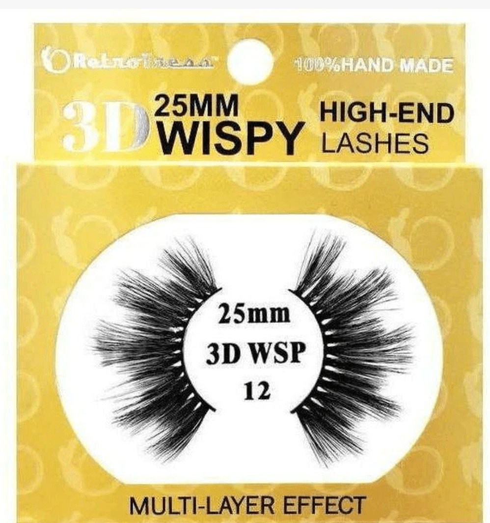 RetroTress 3D Wispy Lashes 25mm – Styles 01 to 25 - Beauty Exchange Beauty Supply