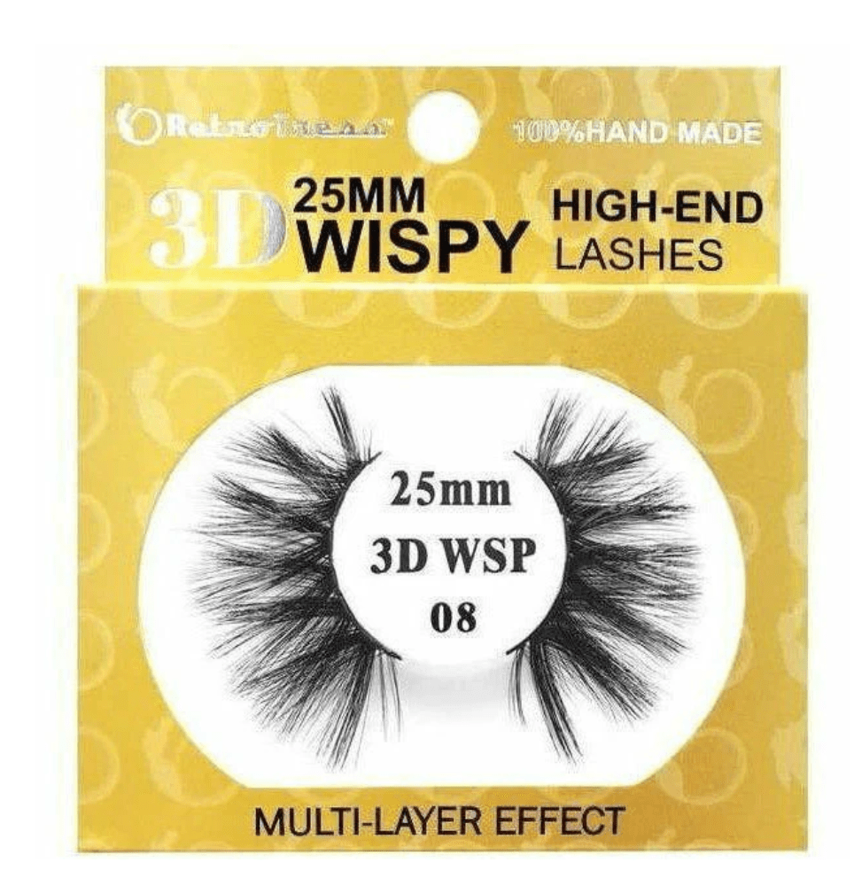 RetroTress 3D Wispy Lashes 25mm – Styles 01 to 25 - Beauty Exchange Beauty Supply