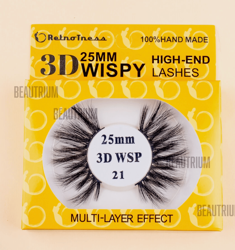 RetroTress 3D Wispy Lashes 25mm – Styles 01 to 25 - Beauty Exchange Beauty Supply