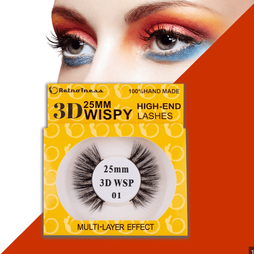 RetroTress 3D Wispy Lashes 25mm – Styles 01 to 25 - Beauty Exchange Beauty Supply