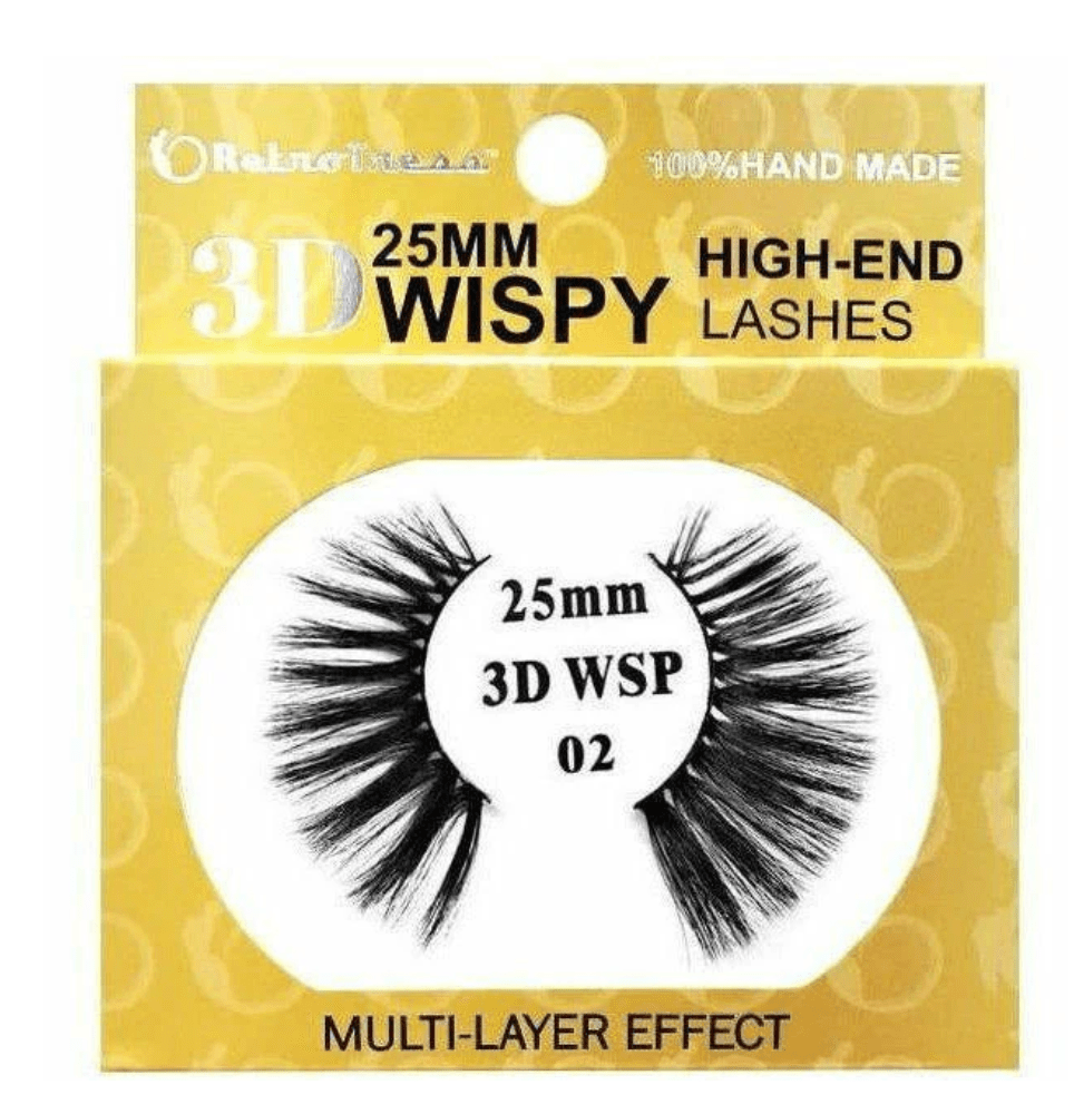 RetroTress 3D Wispy Lashes 25mm – Styles 01 to 25 - Beauty Exchange Beauty Supply