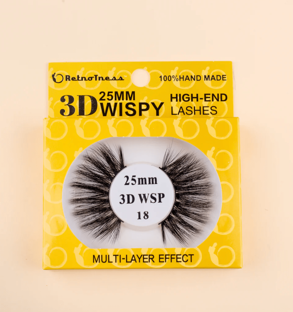 RetroTress 3D Wispy Lashes 25mm – Styles 01 to 25 - Beauty Exchange Beauty Supply
