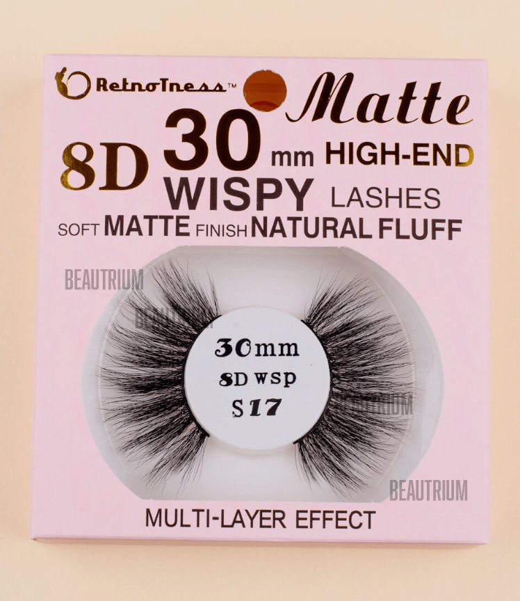RetroTress 8D Wispy Matte Lashes 30mm – Styles 01–30 - Beauty Exchange Beauty Supply