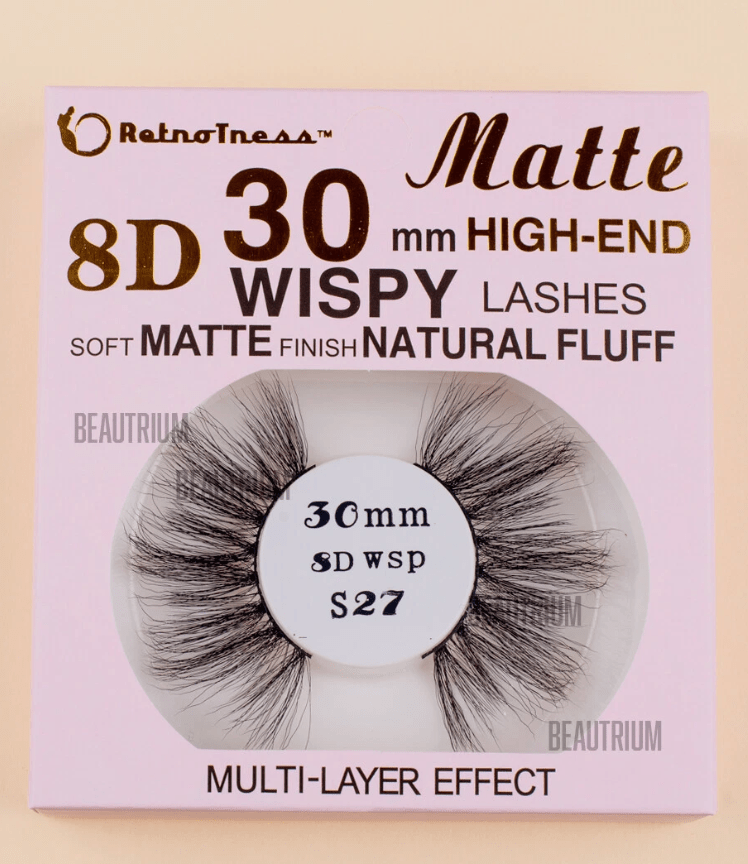 RetroTress 8D Wispy Matte Lashes 30mm – Styles 01–30 - Beauty Exchange Beauty Supply