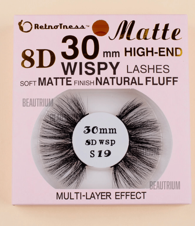 RetroTress 8D Wispy Matte Lashes 30mm – Styles 01–30 - Beauty Exchange Beauty Supply