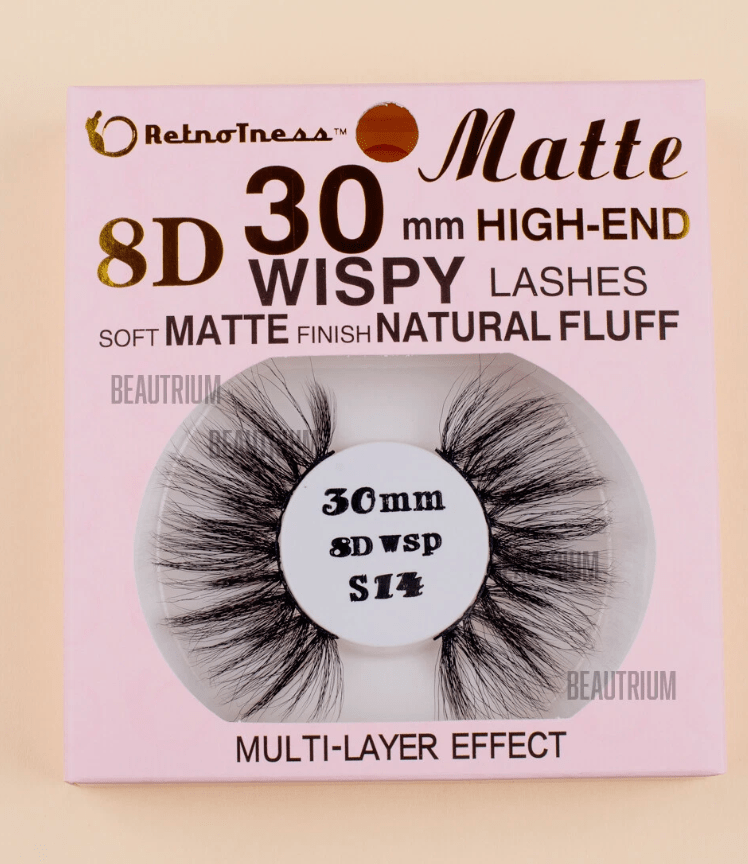 RetroTress 8D Wispy Matte Lashes 30mm – Styles 01–30 - Beauty Exchange Beauty Supply