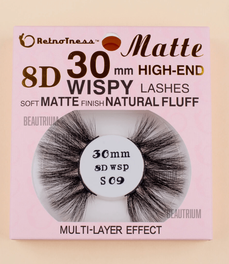 RetroTress 8D Wispy Matte Lashes 30mm – Styles 01–30 - Beauty Exchange Beauty Supply