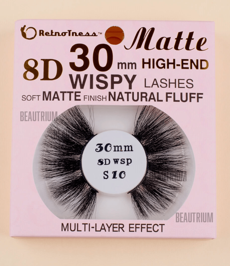 RetroTress 8D Wispy Matte Lashes 30mm – Styles 01–30 - Beauty Exchange Beauty Supply