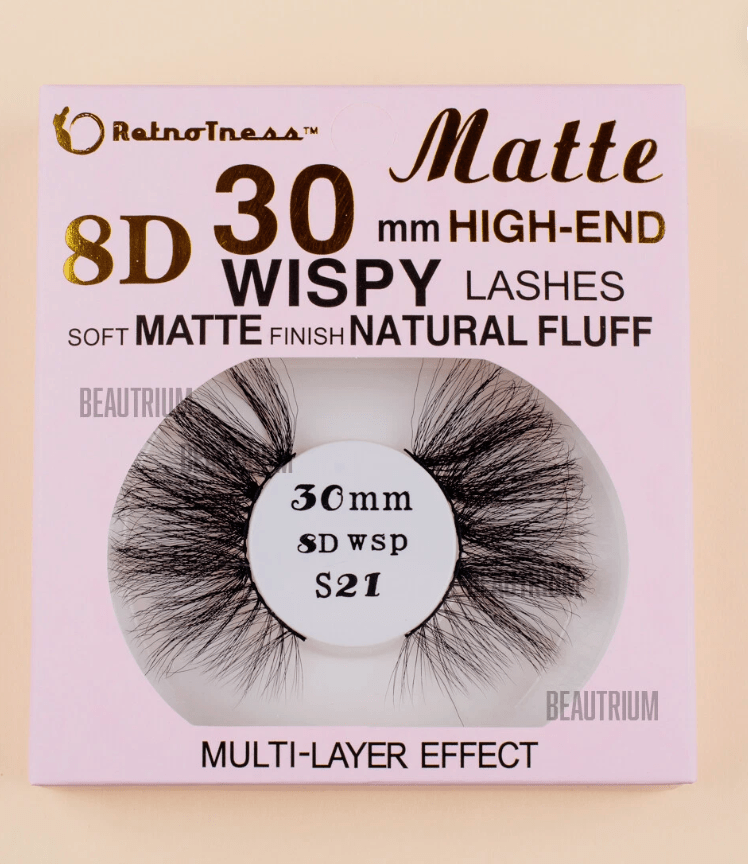 RetroTress 8D Wispy Matte Lashes 30mm – Styles 01–30 - Beauty Exchange Beauty Supply