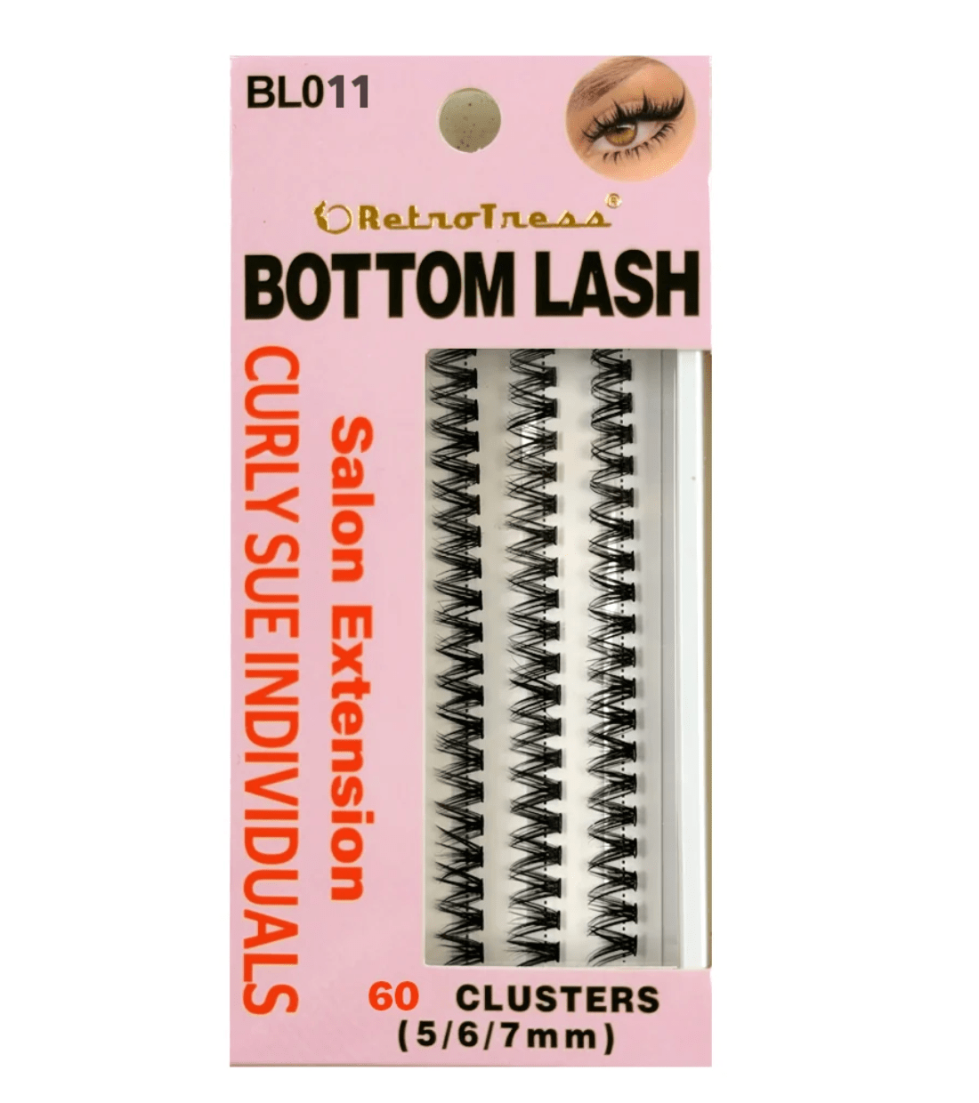 RetroTress DIY Individual Clusters – Bottom Lash - Beauty Exchange Beauty Supply