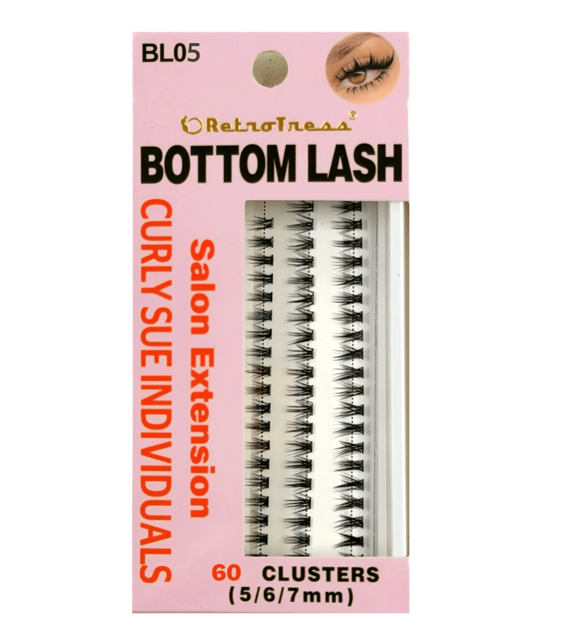 RetroTress DIY Individual Clusters – Bottom Lash - Beauty Exchange Beauty Supply