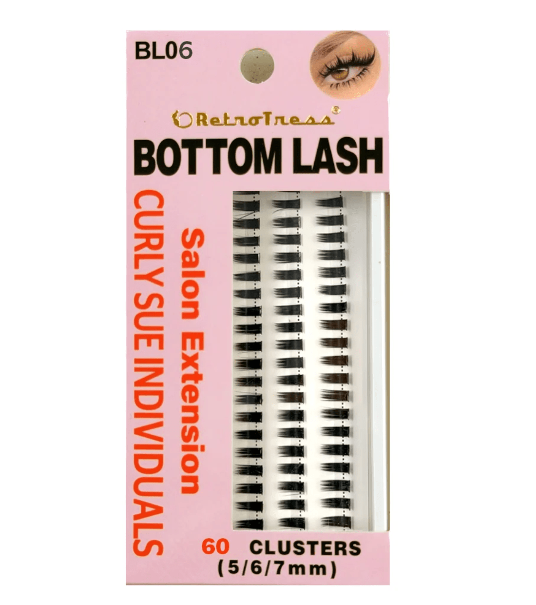 RetroTress DIY Individual Clusters – Bottom Lash - Beauty Exchange Beauty Supply