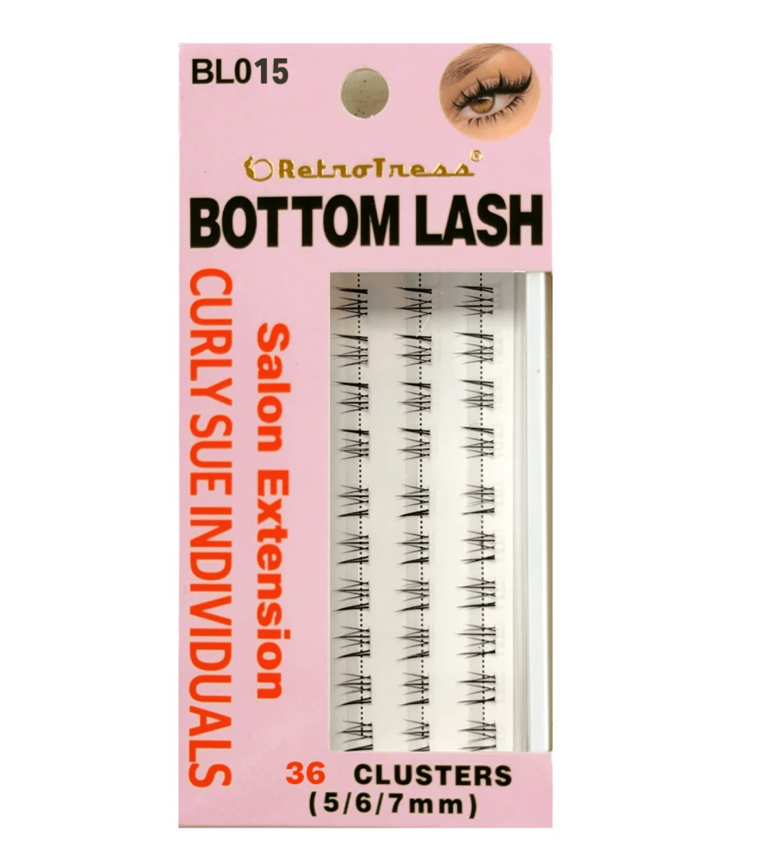 RetroTress DIY Individual Clusters – Bottom Lash - Beauty Exchange Beauty Supply